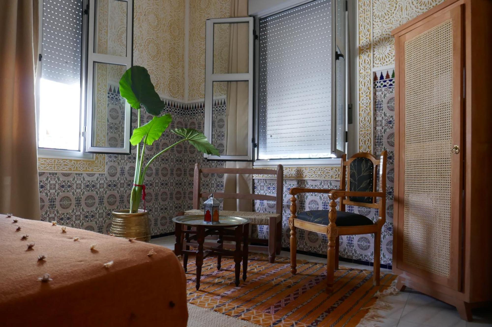 Апартаменты Chez Aissam Танжер Экстерьер фото